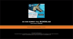 Desktop Screenshot of klocka.net